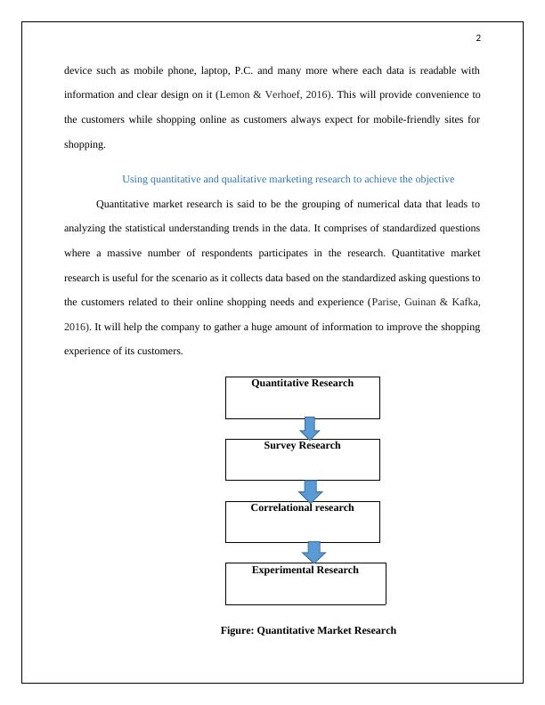 quantitative research questions about online shopping