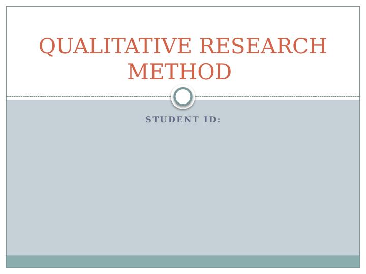Qualitative Research Method: Interview Technique, Coding and Theming in Public Health_1