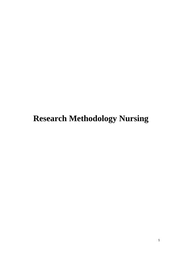Assessing the Quality of Qualitative Research in Nursing: A Study on Parental Perceptions of Child Vaccination in Singapore_1