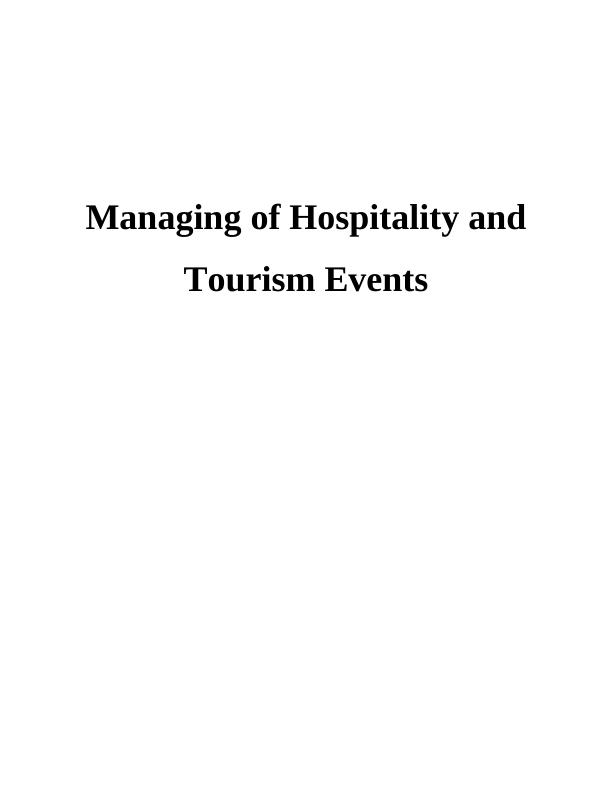 case study about quality service management in tourism and hospitality