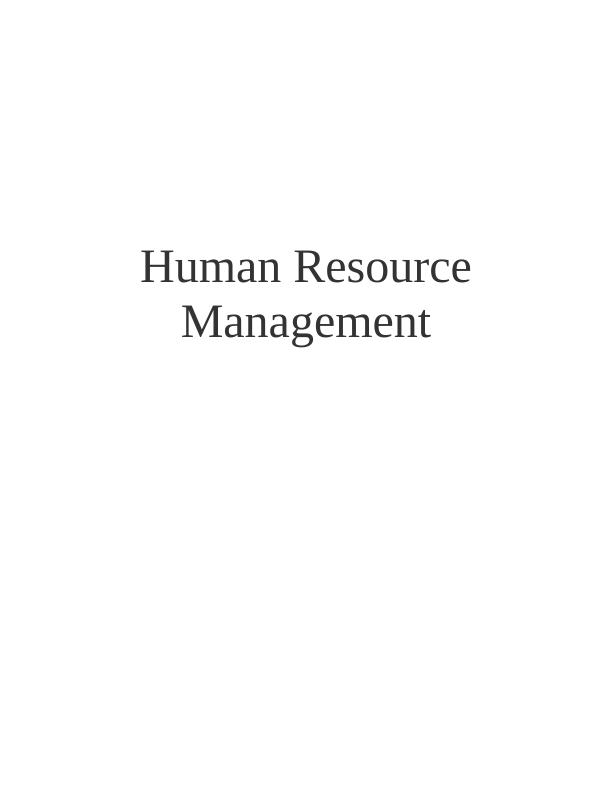 Recruitment and Motivational Strategies in Human Resource Management_1