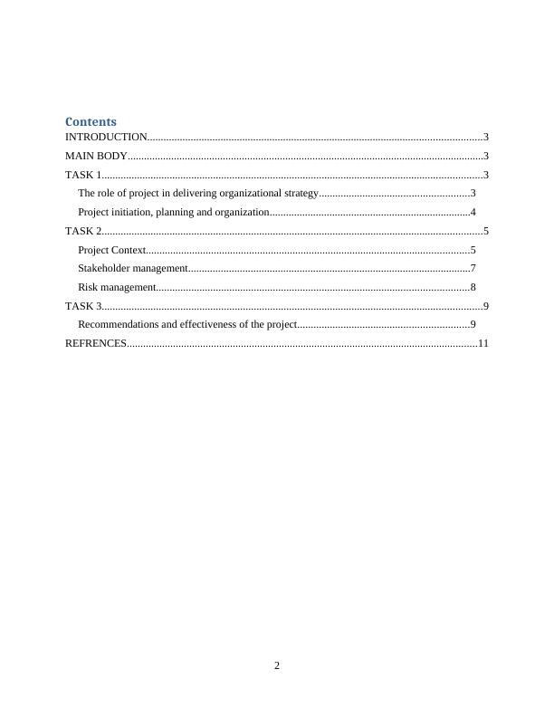 case study reflective report