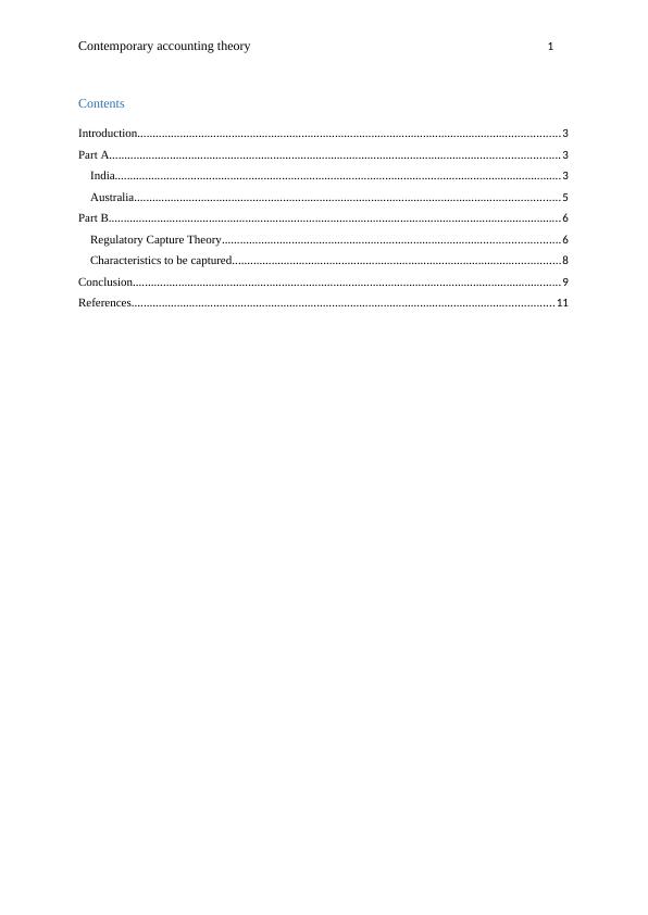 Regulatory Environment And Capture Theory - Literature Review