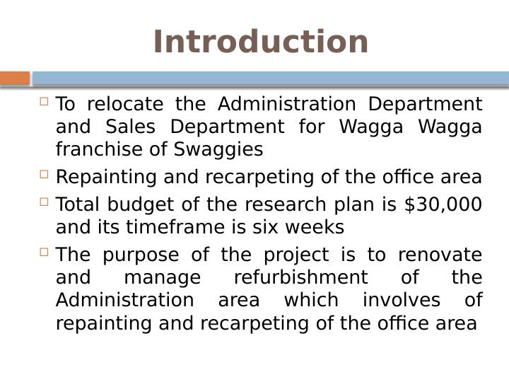 Project Plan for Relocation of Administrative Department_2