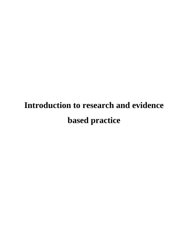 Importance of Research in End of Life Care: Qualitative and Quantitative Analysis_1