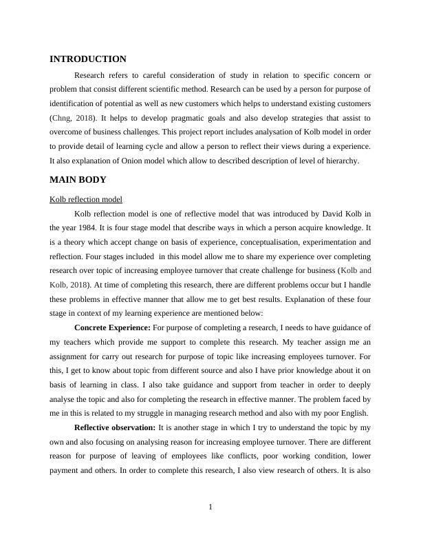 reflection paper about importance of research in our daily life