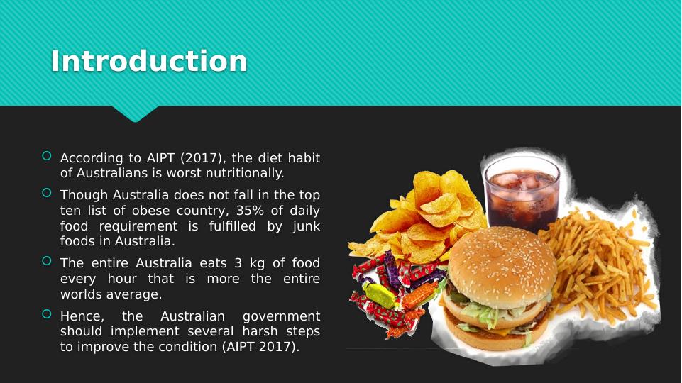 Rethink about Obesity: A detailed analysis of junk food on Australian population_2