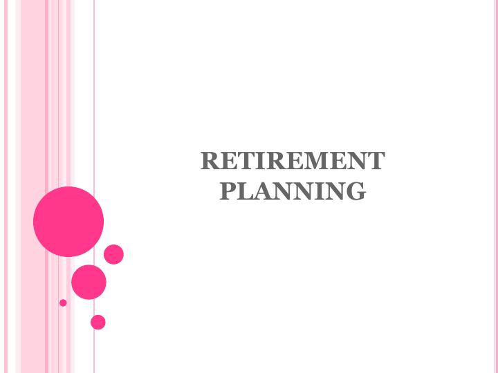 Retirement Planning               ._1