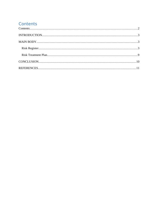 Risk Management Plan for Keystone College of Business and Technology