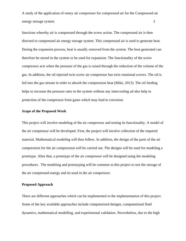 Application Of Rotary Air Compressor For Compressed Air Energy Storage 