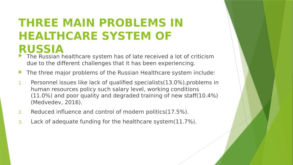 Healthcare System In Russia Problems And Recommendations   Russian Healthcare System Page 3 