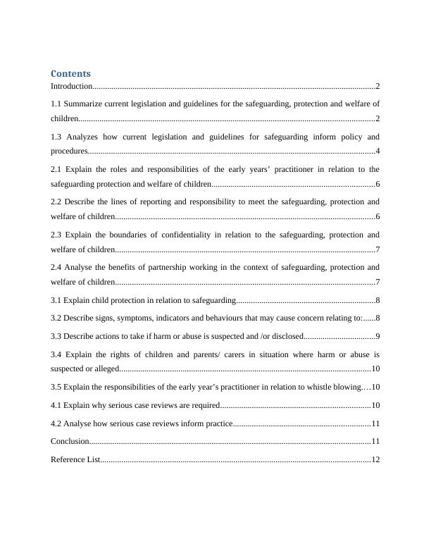 Safeguarding: Legislation, Roles, Reporting, Confidentiality and Child Protection_2