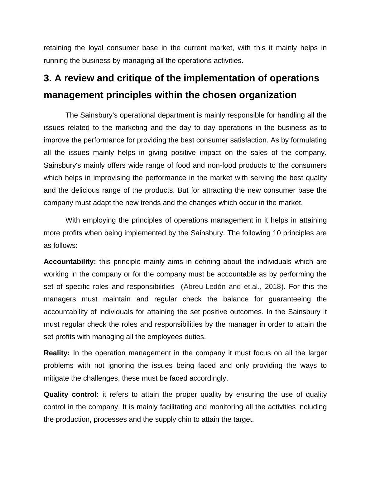 article review of operation management