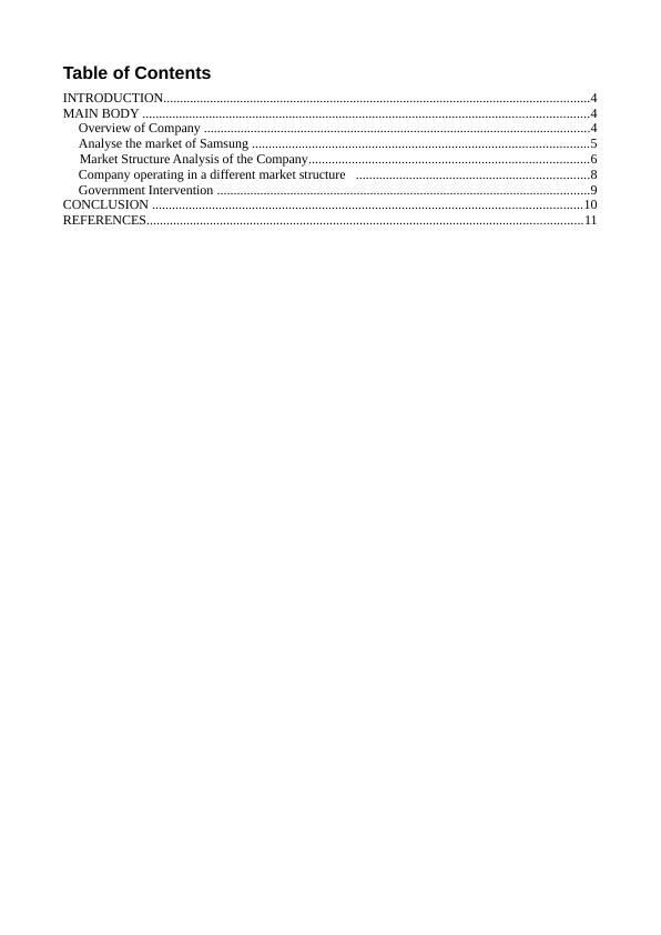 Samsung: Market Analysis and Market Structure_2