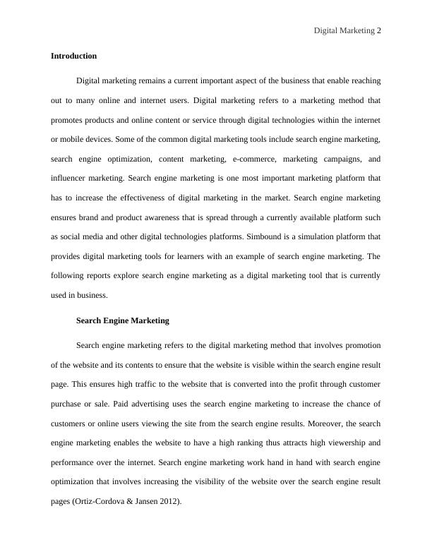 Search Engine Marketing as a Digital Marketing Tool_2