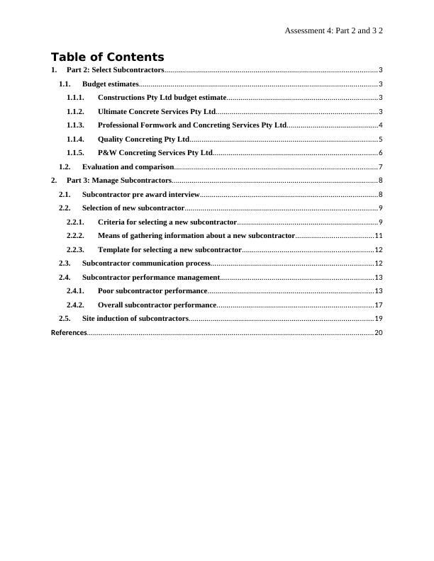 Guide to Selecting and Managing Subcontractors for Construction ...