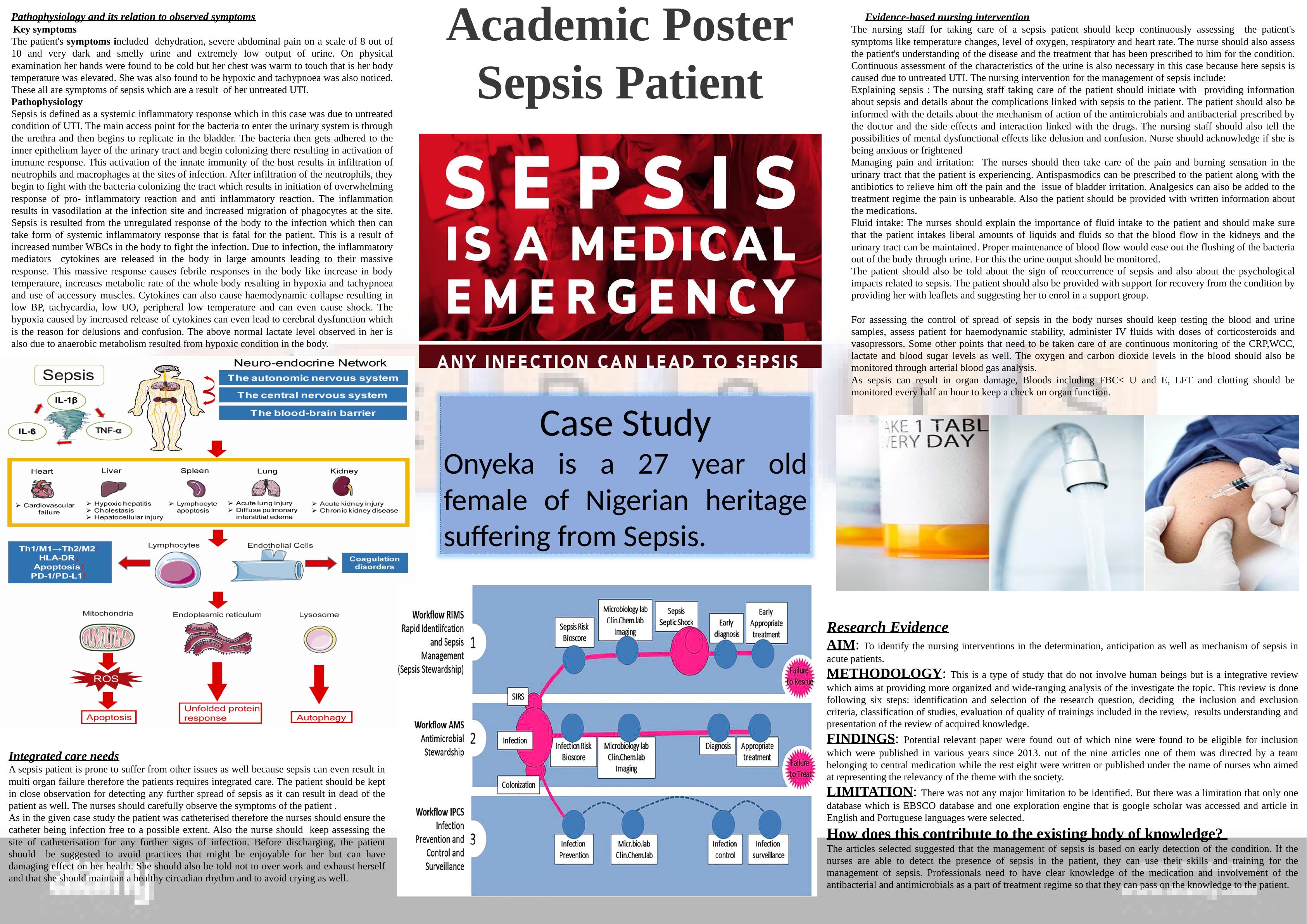 nursing essay on sepsis