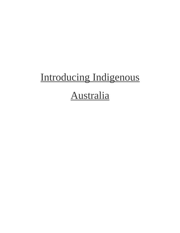Settler Colonialism in Australia and its Impact on Indigenous People_1