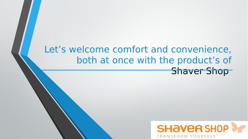 Shaver Shop: Comfort and Convenience for Grooming Needs_1