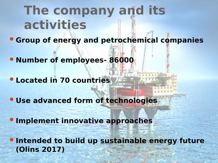 Shell Oil Company Overview, Purpose, Functions, Strategies and Change