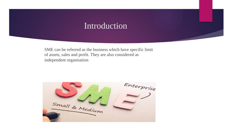 SME and Intrapreneurship: Impact and Significance in UK Economy - Unit 9 ESBM_3