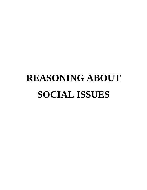 Reasoning about Social Issues_1