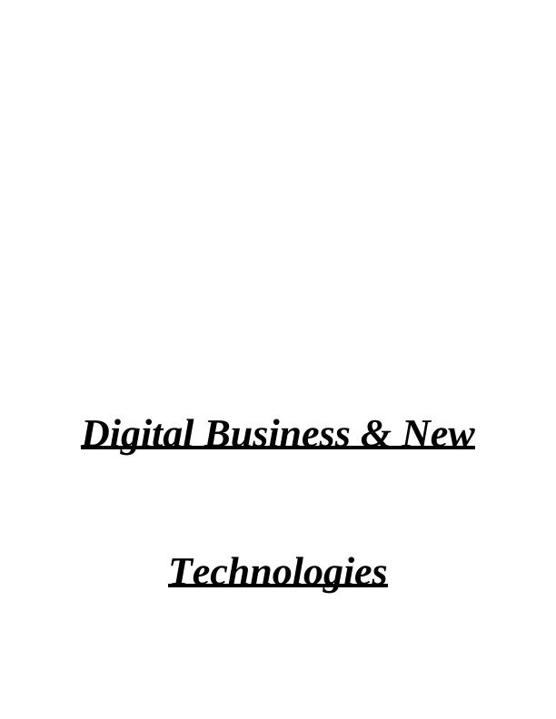 Role of Social Media and Emerging Technologies in Digital Business_1
