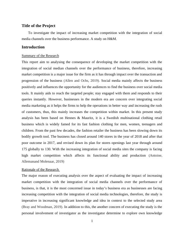 Impact of Social Media Integration on Business Performance: A Study on H&M_3