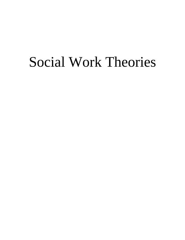 Social Work Theories: Feminism and Marxism_1
