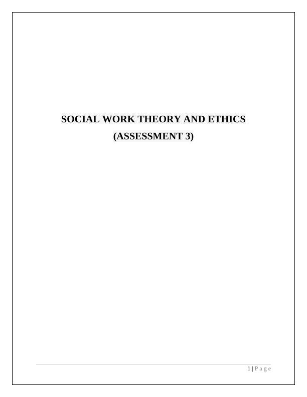 social work ethics case study