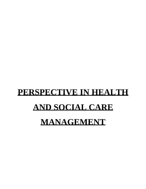 Perspectives in Health and Social Care Management: Financial Analysis of Sonic Healthcare Limited_1