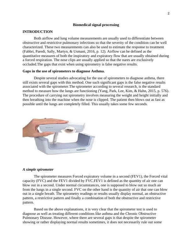 Gaps in Spirometry for Diagnosing Asthma and COPD