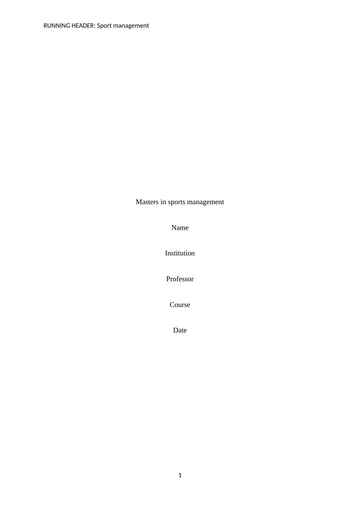 Sport Development Policies and Practices in Australia and International