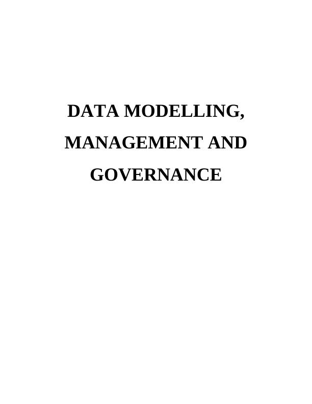 Data Modelling, Management and Governance for Sports Club Management System_1