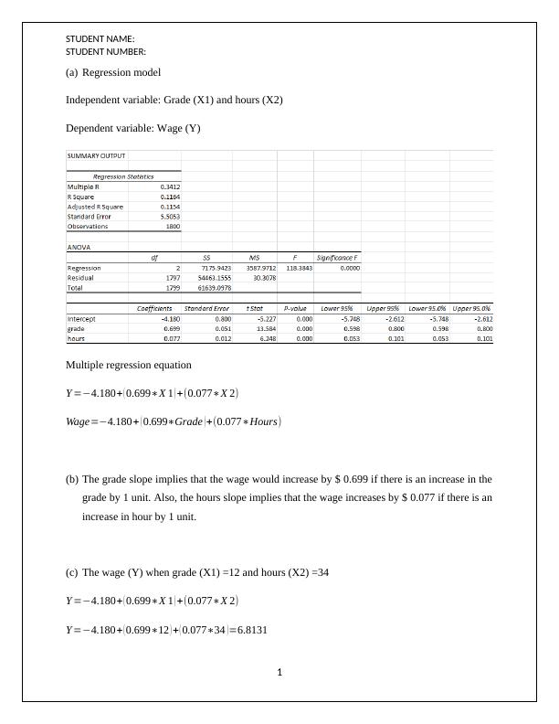Statistical Project Assignment for ECON7300_2