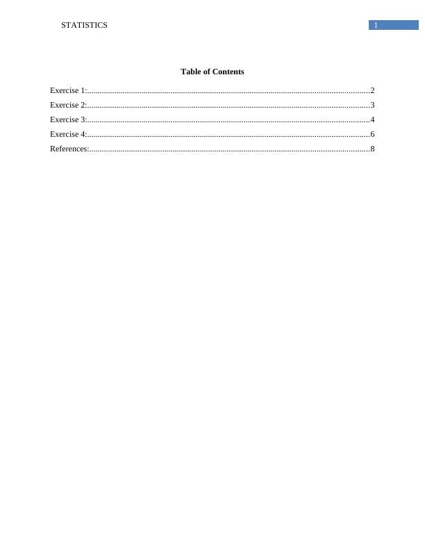 Statistics Exercises with Solutions and Interpretations_2