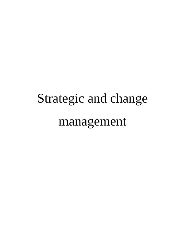 Strategy and Change management (HSBC Bank)_1