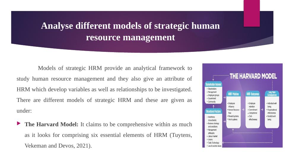 Strategic Human Resource Management: Models and Contributions to Organizational Goals_4