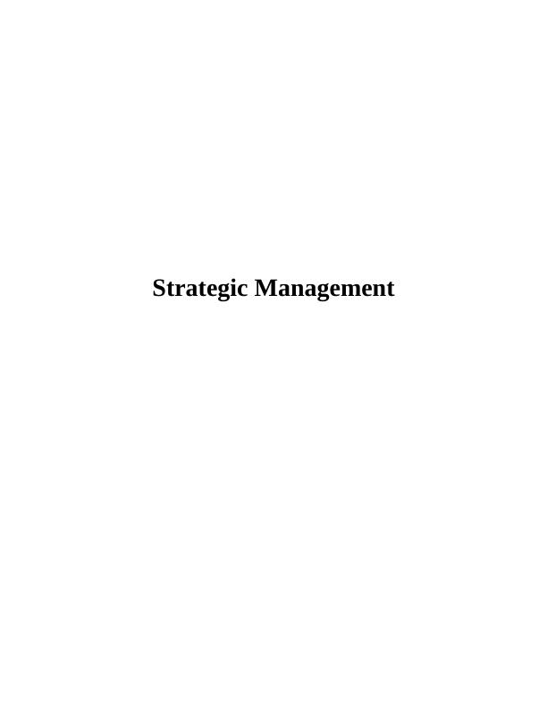 Strategic Management of Al-Ghanim Industries: Analysis and Recommendations_1