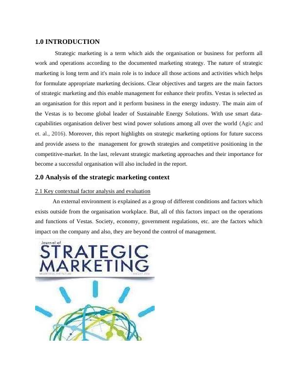 ic strategic marketing personal statement