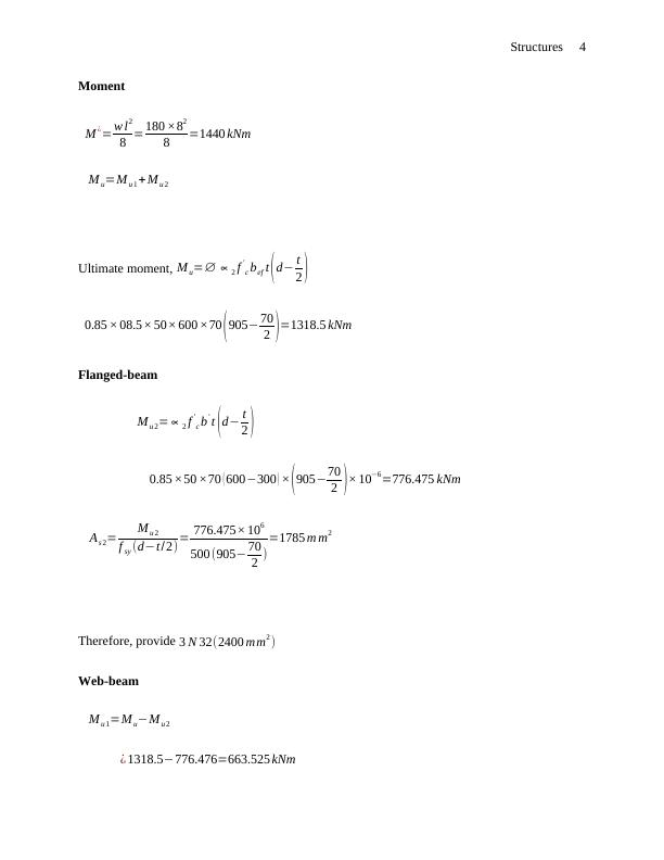 Structures: Solved Questions and Answers - Desklib