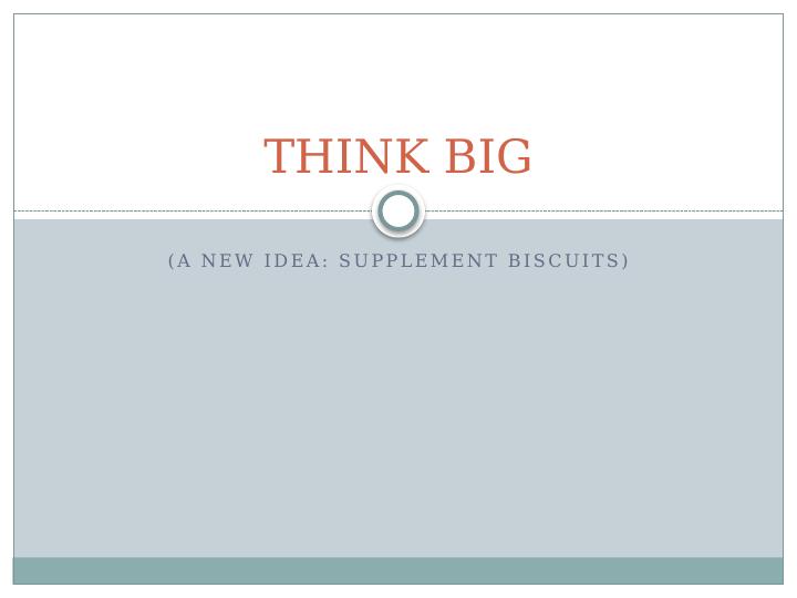 Supplement Biscuits Dealing with Backlash and Promoting on Social Media