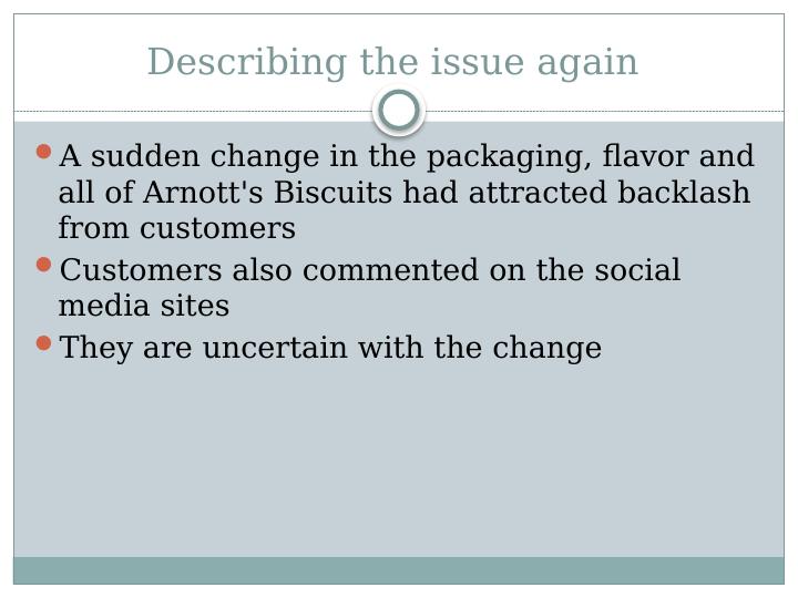 Supplement Biscuits Dealing with Backlash and Promoting on Social Media