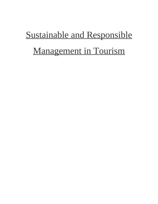 Sustainable and Responsible Management in Tourism_1
