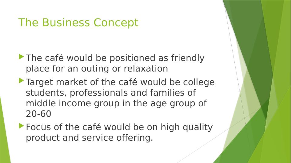Sustainable Business Plan for The Bean Palace Cafe_4