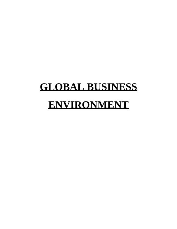 SWOT Analysis of Mark and Spenser in Global Business Environment_1