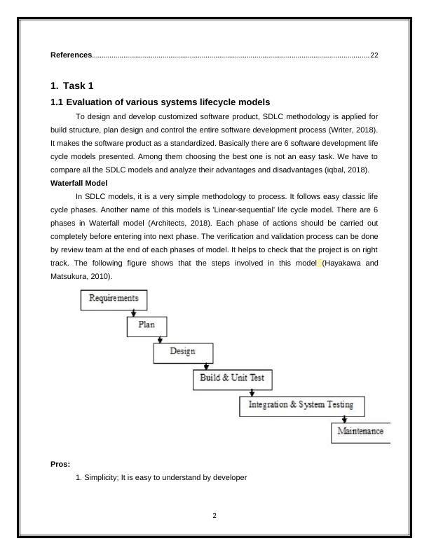 System Analysis and Design Evaluation of SDLC Models and Feasibility