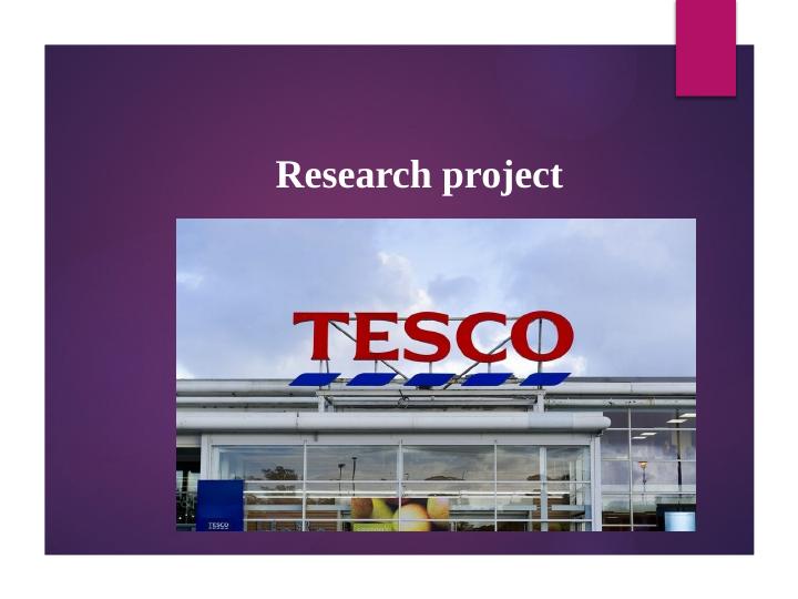 the case study of tesco plc