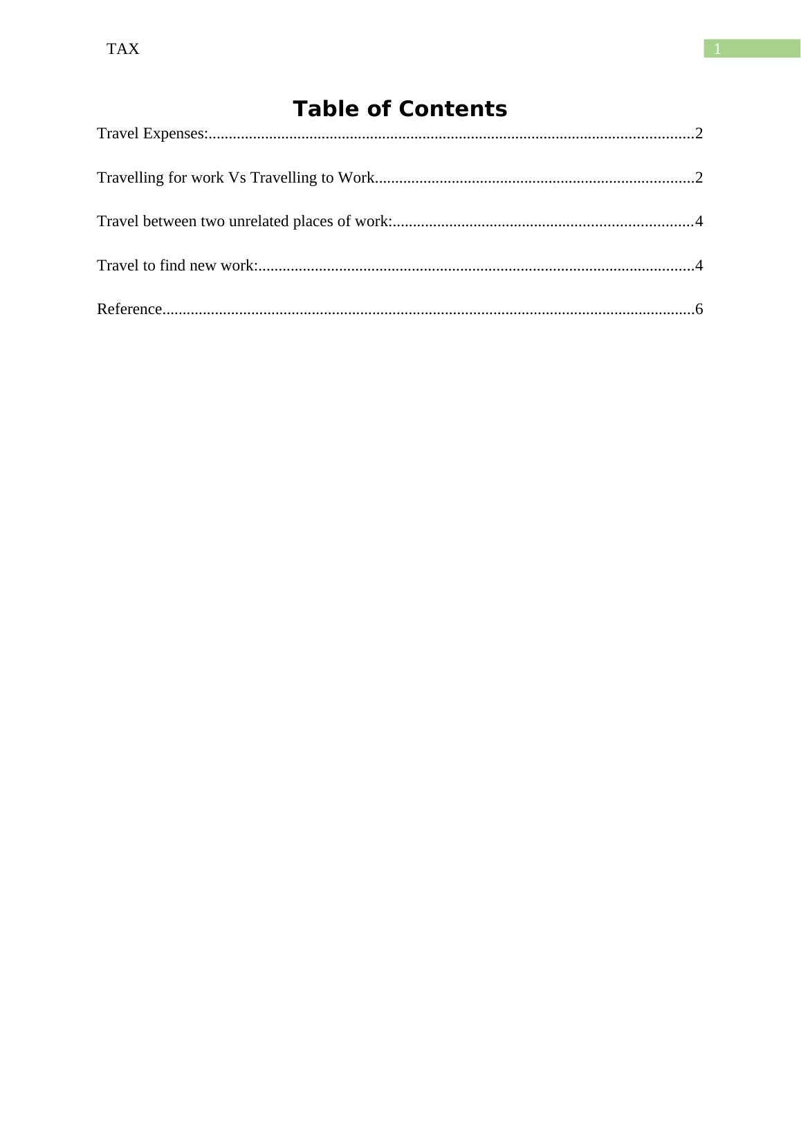 Tax Travel Expenses, Deductions and Differences in Travelling for Work