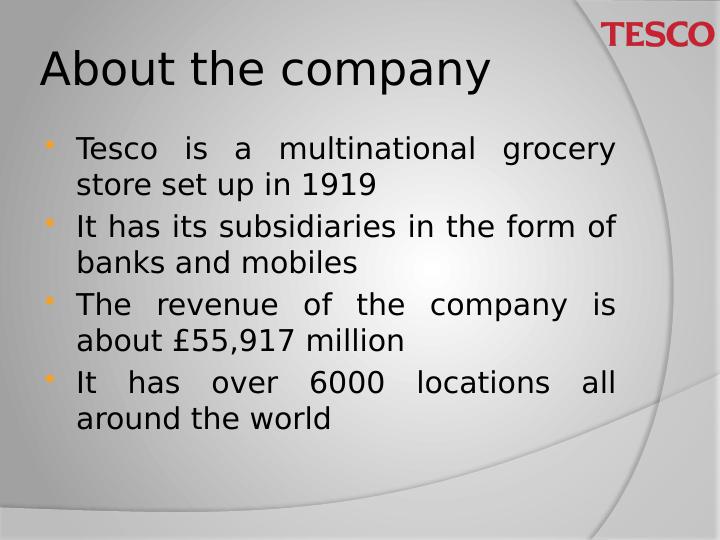 leadership case study tesco